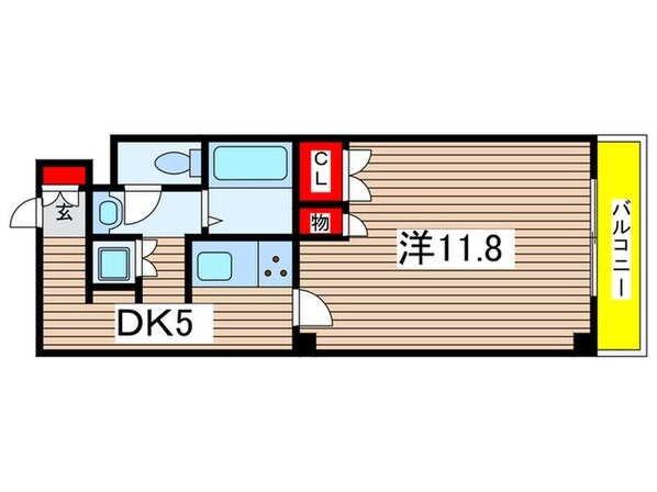 イルソ－レの物件間取画像